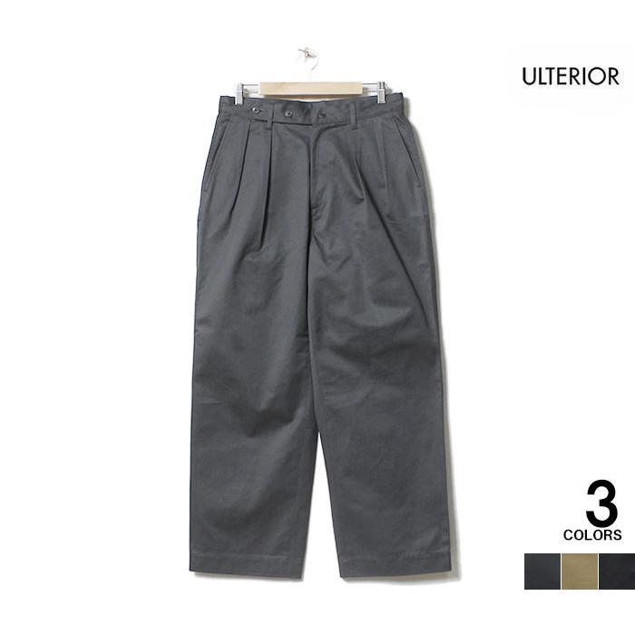 アルテリア ULTERIOR ESSENTIAL LINE 備前1号ツイル チノパン