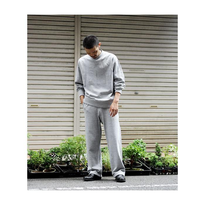 アルテリア ULTERIOR ESSENTIAL LINE スウェットパンツ 杢グレー