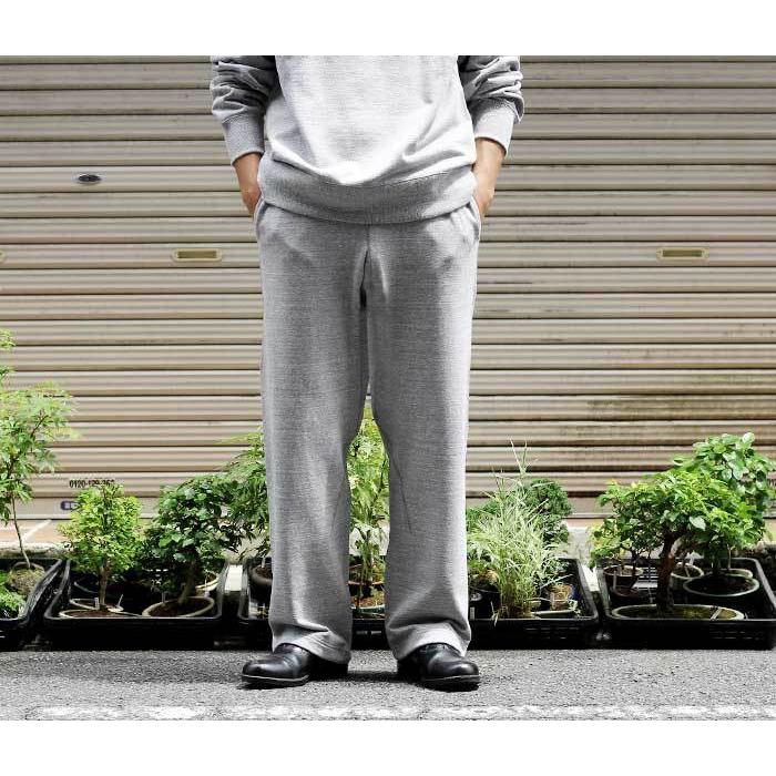 アルテリア ULTERIOR ESSENTIAL LINE スウェットパンツ 杢グレー