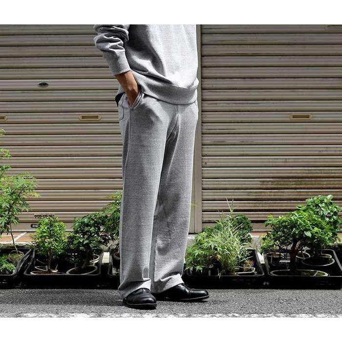 アルテリア ULTERIOR ESSENTIAL LINE スウェットパンツ 杢グレー