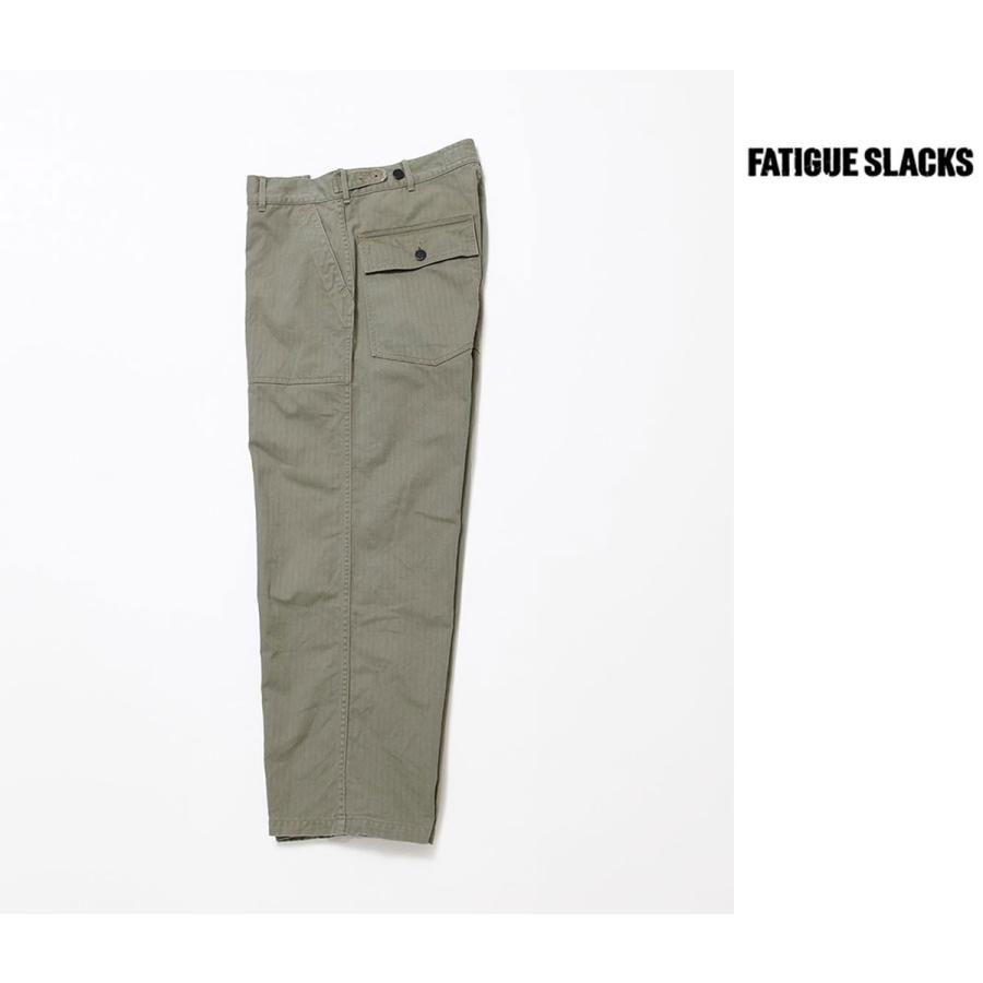 ファティーグスラックス FATIGUE SLACKS ミリタリー SZ ヘリンボーン