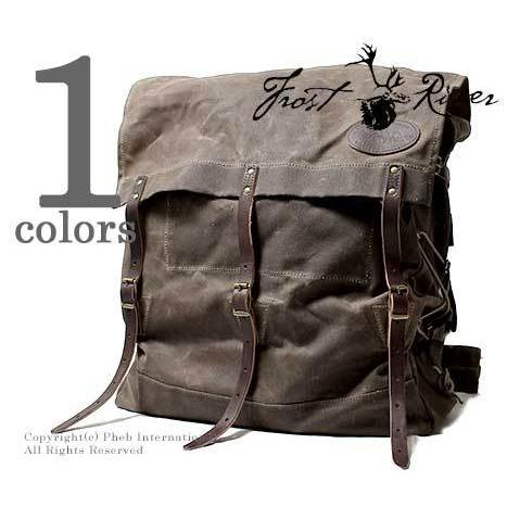 フロストリバー ヴィンテージ リュック Vintage Pack | Canoe Daypack | Frost River | Made in USA