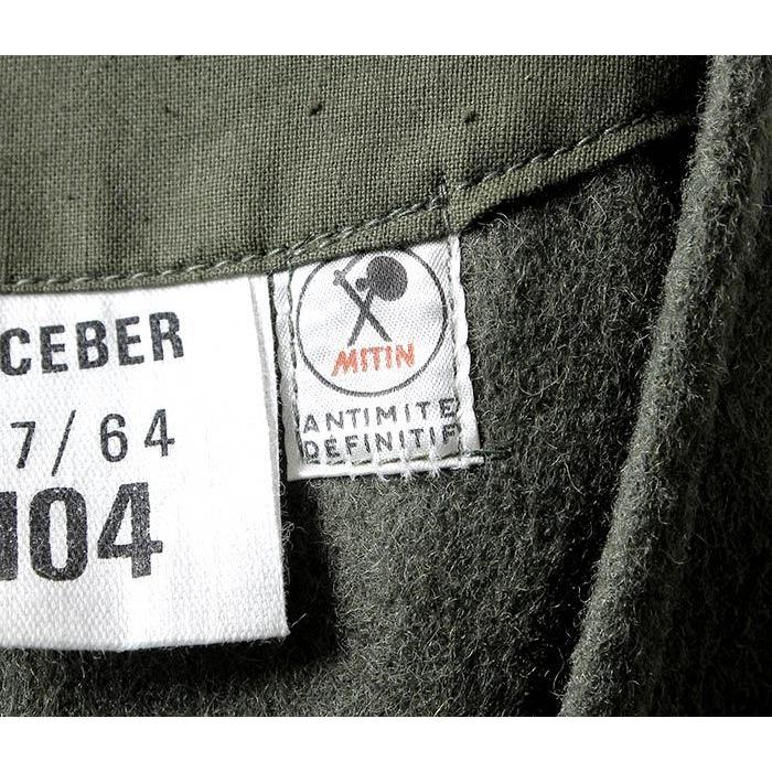 デッドストック DEADSTOCK フランス軍 80年代製 ウールライナー ジャケット (FRENCH-WOOL-LINER) | 聖林公司 | 12