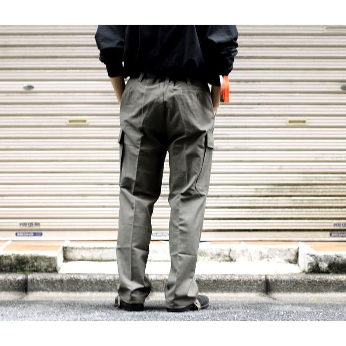 ドイツ軍 モールスキン カーゴパンツ オリーブグレー 軍パン デッド