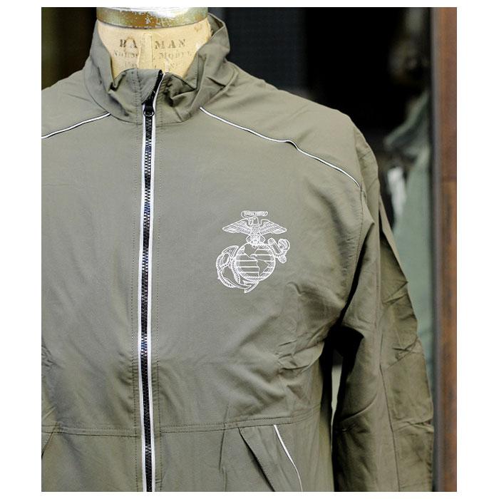 500円引きクーポン 米軍 USMC MARINE トレーニングジャケット