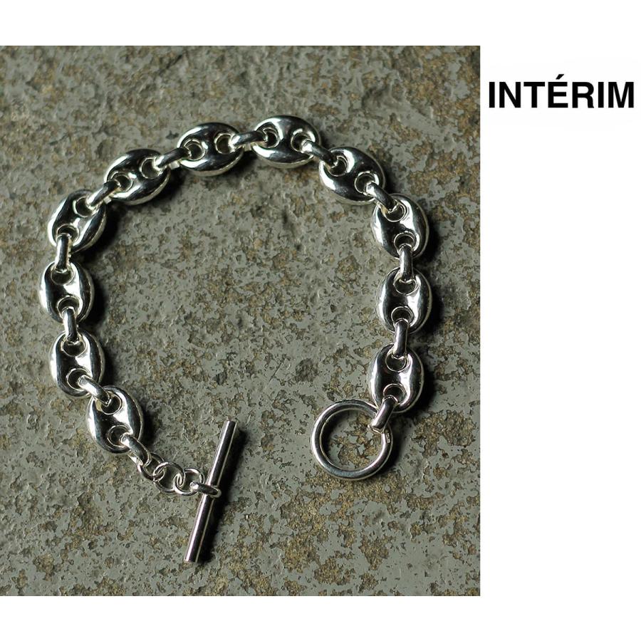 インテリム INTERIM マリーナ チェーン Tバー ブレスレット イタリアン