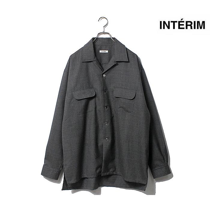 トップス Interim 22AW Hyper Big Open Collor Shirt Interim 22AW Hyper Big Open Collor Shirt - メルカリ