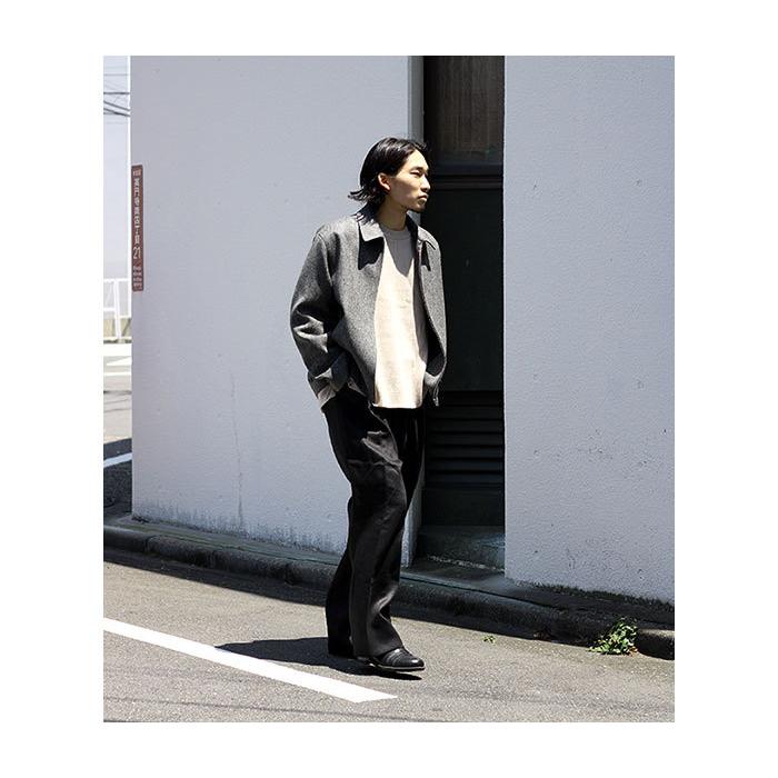 インテリム INTERIM アンドフェブ 別注 ヘリンボーンツイード ハリントンジャケット LOVAT JACKET (IT22A047AP) |  | 05