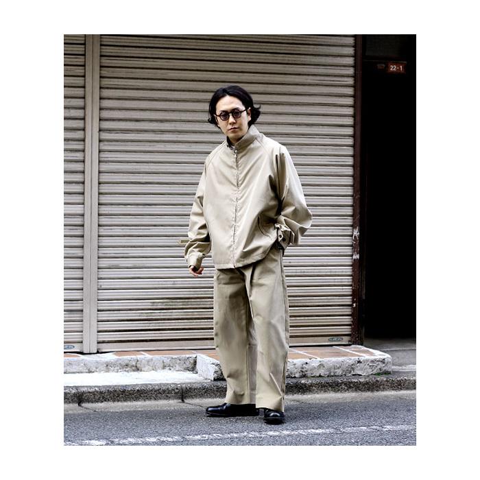 INTERIM / ハリントンジャケット インテリム INTERIM LOVAT TWEED ハリントンジャケット D.BROWN