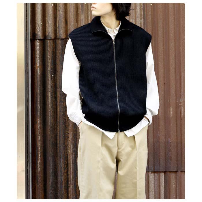 インテリム INTERIM ポケット無し ドライバーズ ジップベスト NO