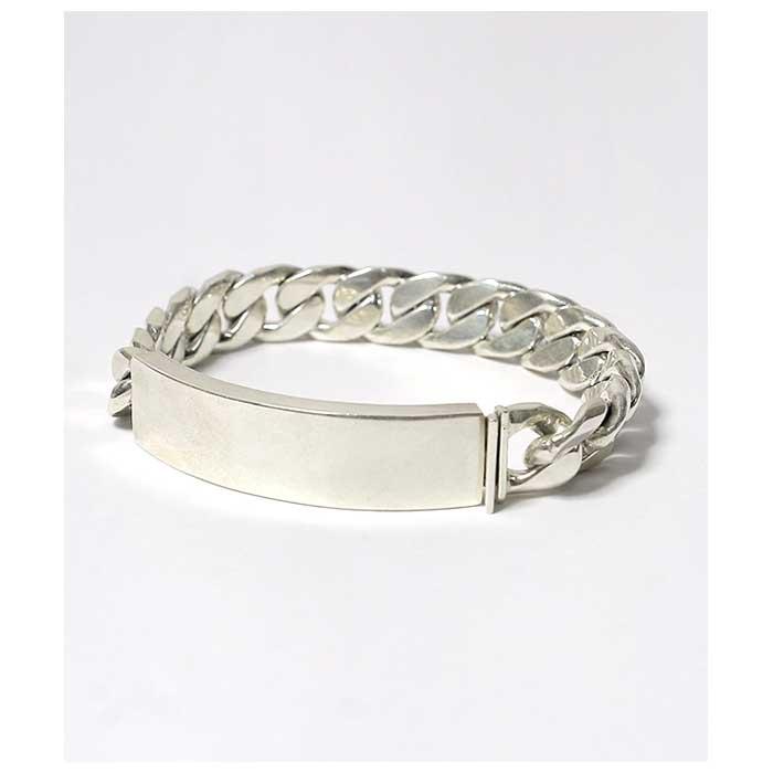 インテリム INTERIM タスコシルバー IDブレスレット 喜平 TAXCO