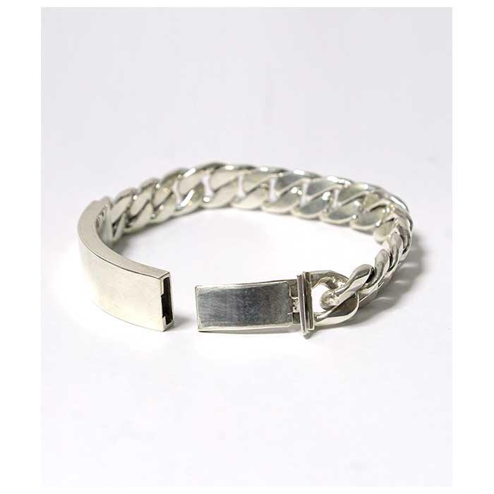 インテリム INTERIM タスコシルバー IDブレスレット 喜平 TAXCO