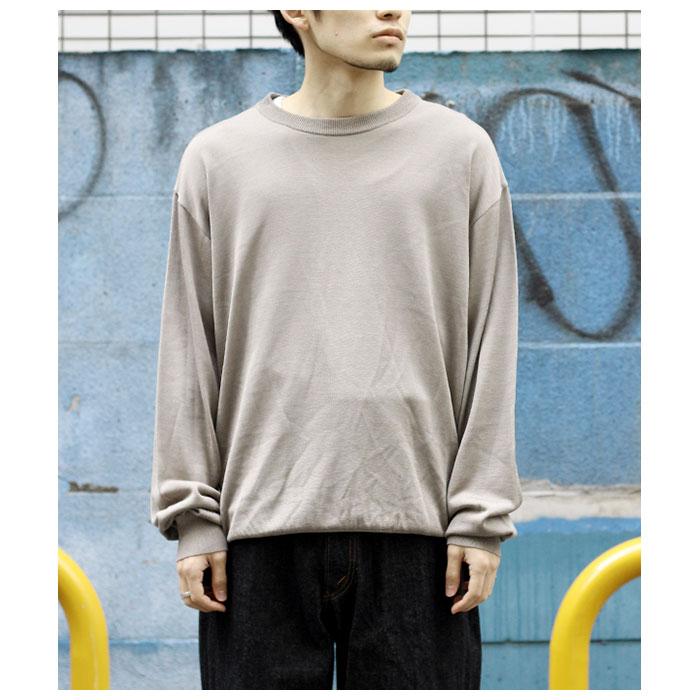 インテリム INTERIM シルク クルーネック ニット SILK 100% CREW NECK 