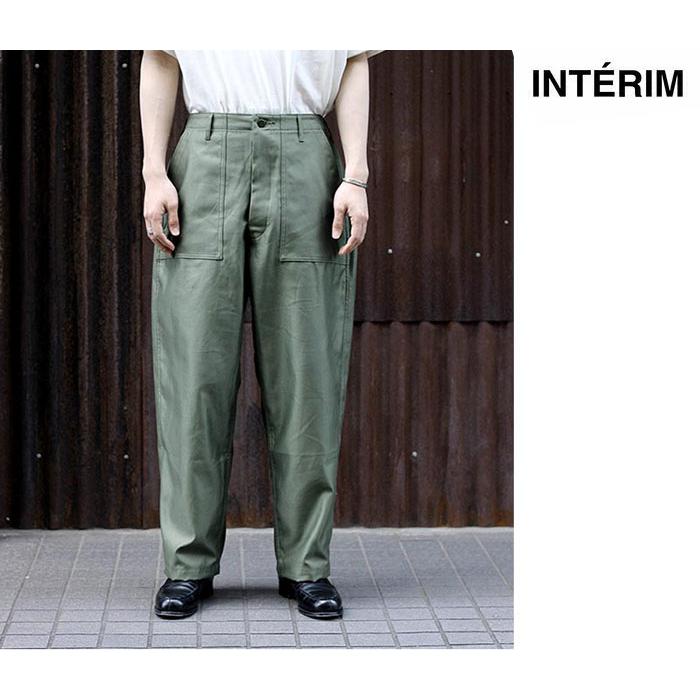 INTERIM GIZA BACK SATIN BAKER PANTS - パンツ