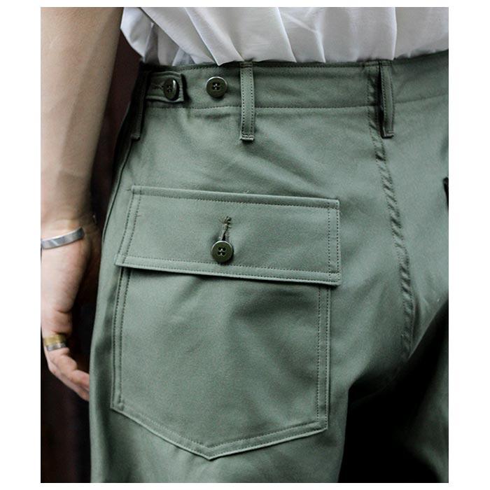 インテリム INTERIM ギザ バックサテン ベイカーパンツ (IT22S167-23S