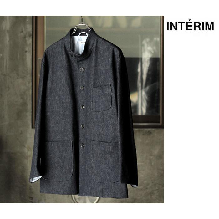 インテリム INTERIM カシミヤデニム フォレスティエール ジャケット  