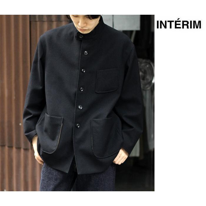 インテリム INTERIM ミリタリー ウールサージ フォレスティエール