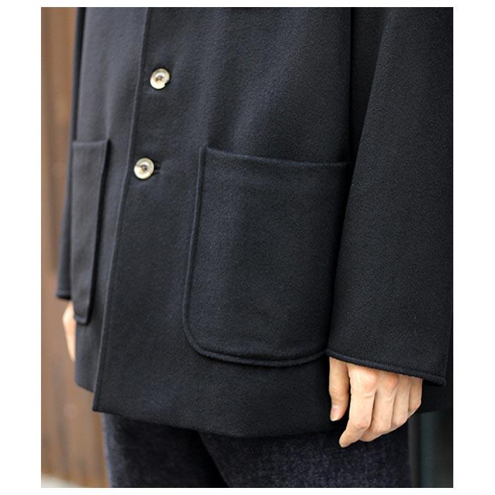 インテリム INTERIM 限定 カシミヤ 100 フォレスティエール ジャケット