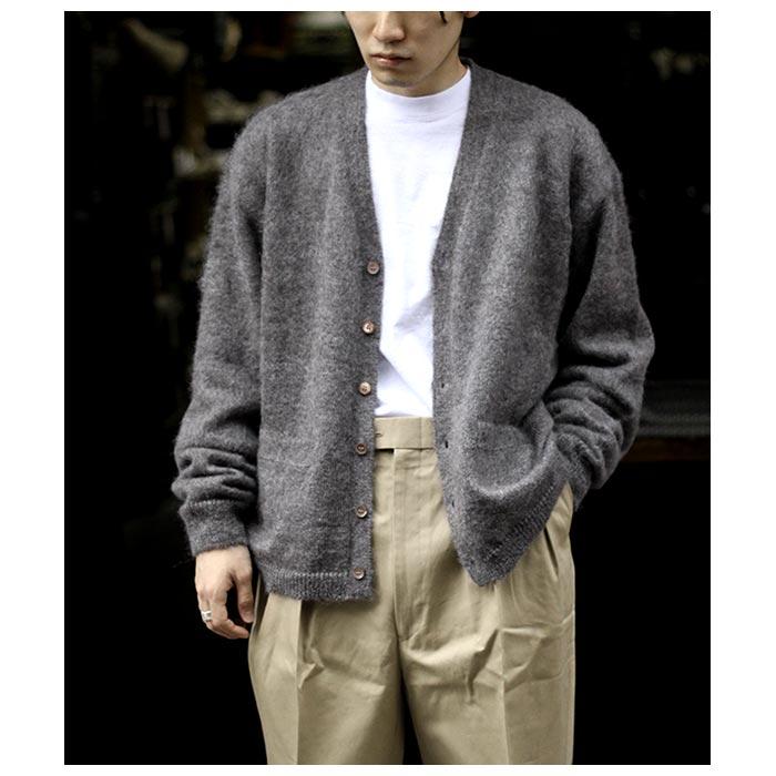インテリム INTERIM キッドモヘア カーディガン KID MOHAIR CARDIGAN