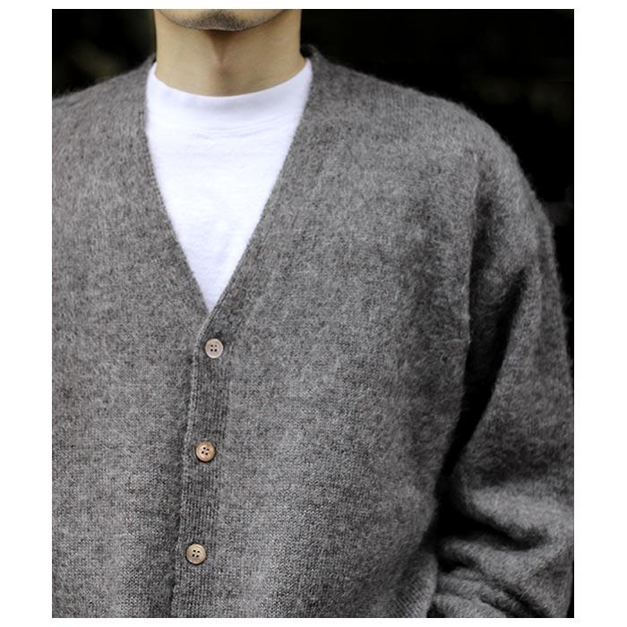 インテリム INTERIM キッドモヘア カーディガン KID MOHAIR CARDIGAN