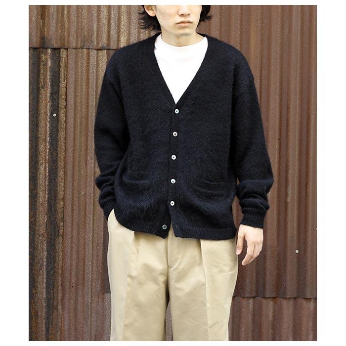 インテリム INTERIM キッドモヘア カーディガン KID MOHAIR CARDIGAN