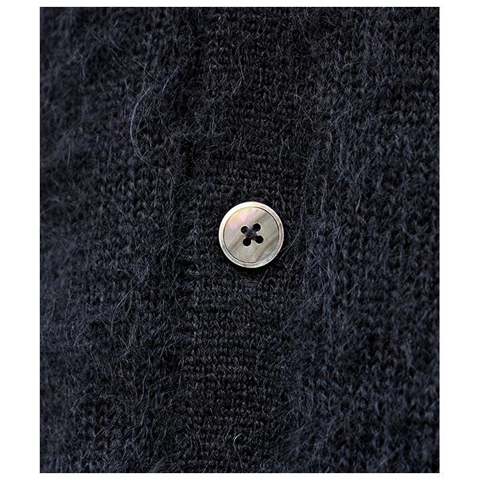 インテリム INTERIM キッドモヘア カーディガン KID MOHAIR CARDIGAN