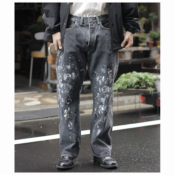 INTERIM インテリム ミルク ペイント デニム 大戦モデル INTERIM インテリム ミルク ペイント デニム 大戦モデル - メルカリ