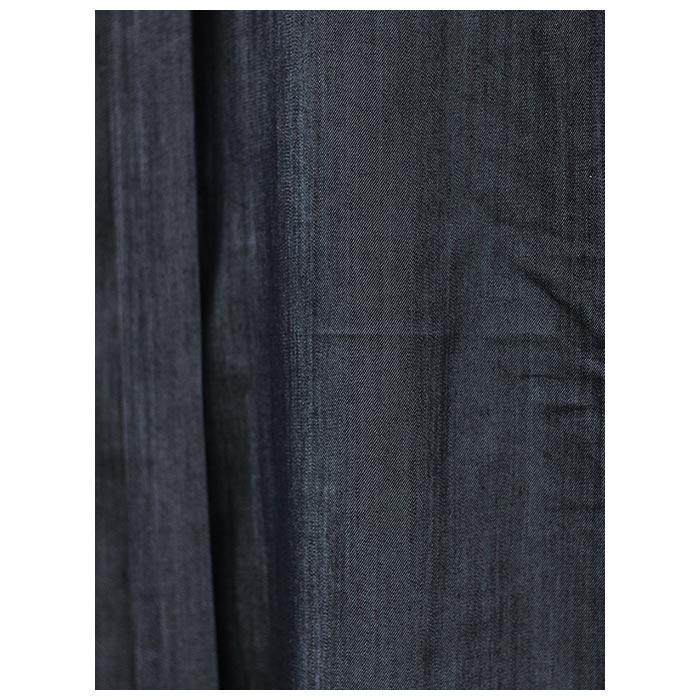 INTERIM ハイパービッグシルクデニムサファリシャツ　サイズ5 美品 INTERIM ハイパービッグシルクデニムサファリシャツ サイズ5 美