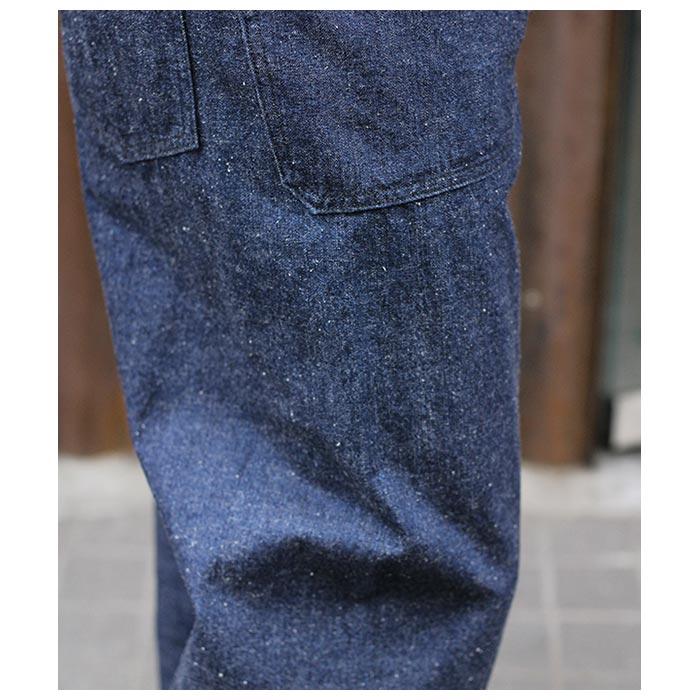 インテリム INTERIM 40's US.NAVY セルヴィッチ ネップ デニム