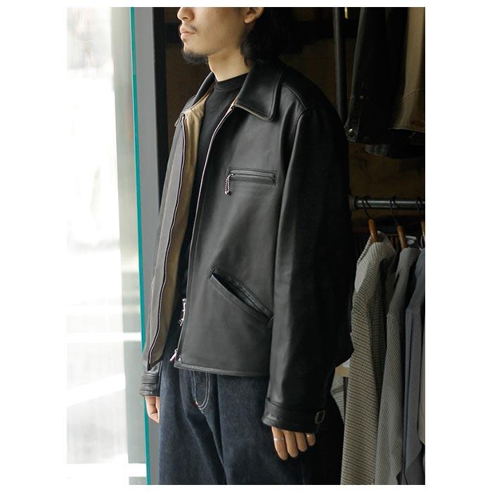 INTERIM レザージャケット INTERIM.SHEEPSKIN REVERSIBLE LEATHER JACKET. | andPheb Staff Blog