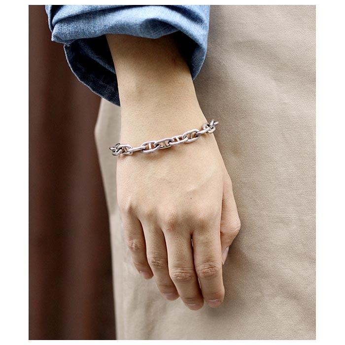 インテリム INTERIM タスコシルバー アンカー ブレスレット TAXCO SILVER ANCHOR BRACELET (IT24S439)｜andpheb｜02