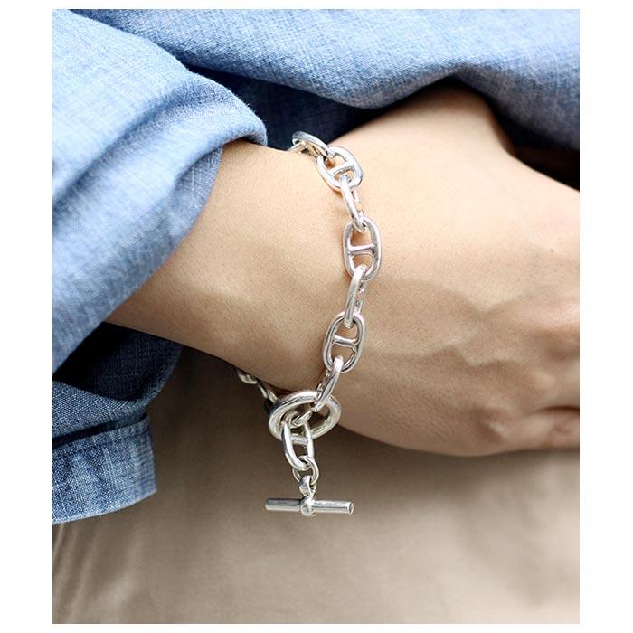 インテリム INTERIM タスコシルバー アンカー ブレスレット TAXCO SILVER ANCHOR BRACELET (IT24S439)｜andpheb｜07