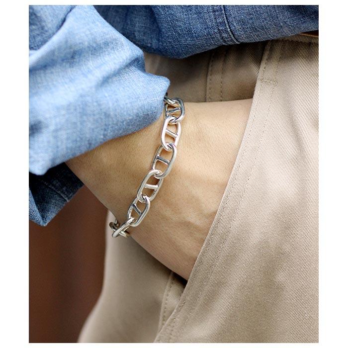 インテリム INTERIM タスコシルバー アンカー ブレスレット TAXCO SILVER ANCHOR BRACELET (IT24S439)｜andpheb｜09