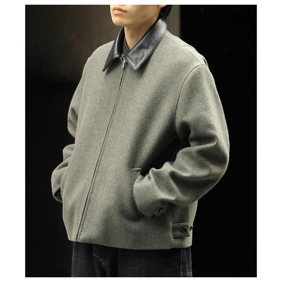 インテリム INTERIM ヘビー ダブルフェイス メランジ ウール フェルト