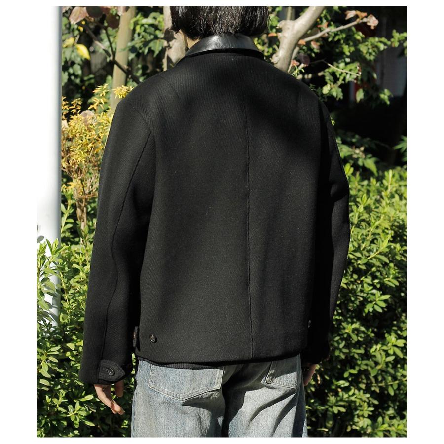 インテリム INTERIM アンドフェブ別注 カシミヤ ウール トリコチン