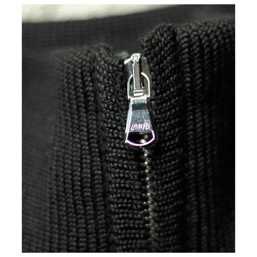 インテリム INTERIM ウール シルク カシミヤ デッドストック ヤーン ダブル リブ ハーフジップ ニット (IT25A149) |  | 06