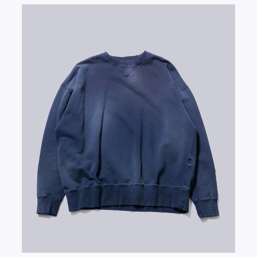 インテリム INTERIM ヴィンテージ フェード 両V-ガゼット スウェット