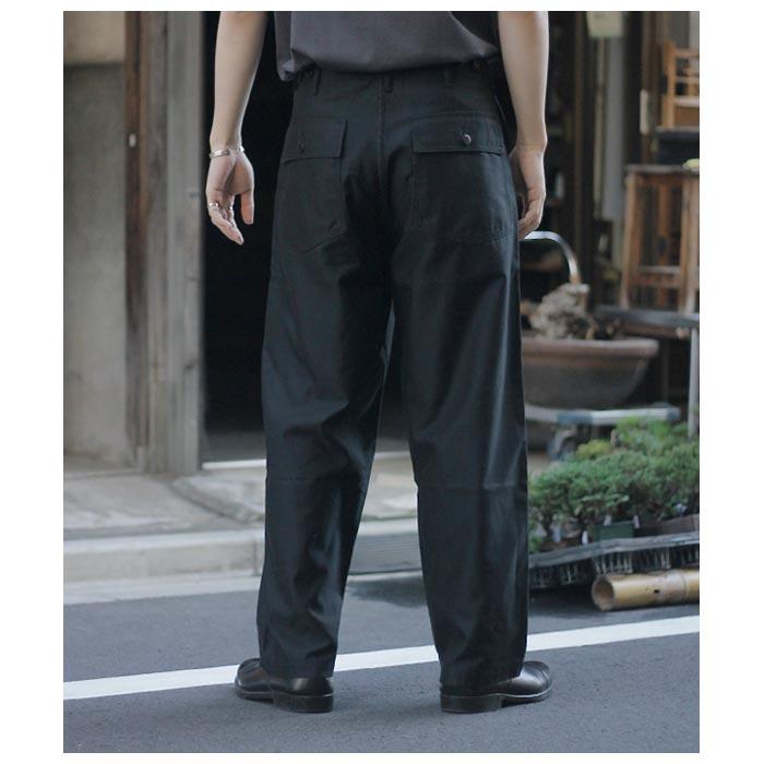 インテリム INTERIM ギザ バック サテン ベイカーパンツ (IT25S037