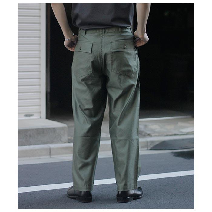 インテリム INTERIM ギザ バック サテン ベイカーパンツ (IT25S037