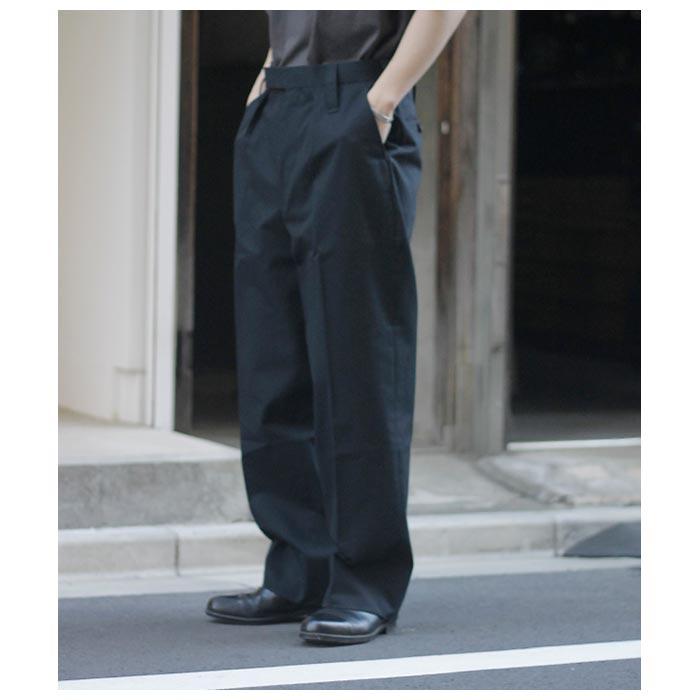 インテリム INTERIM ヴィンテージ チノ ワッシャー 1タック ワイド