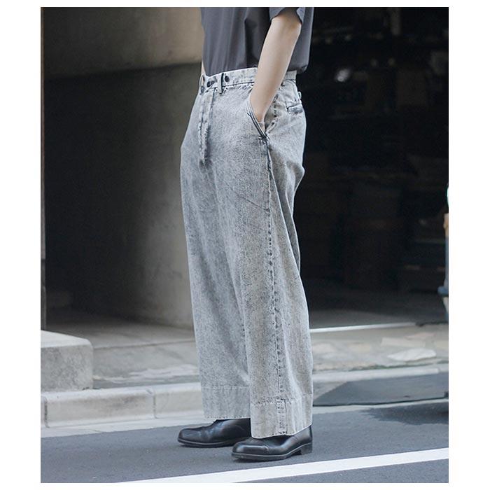 【インテリム】ワイドバギーパンツ サイズ4【INTERIM】 インテリム】ワイドバギーパンツ サイズ4【INTERIM】