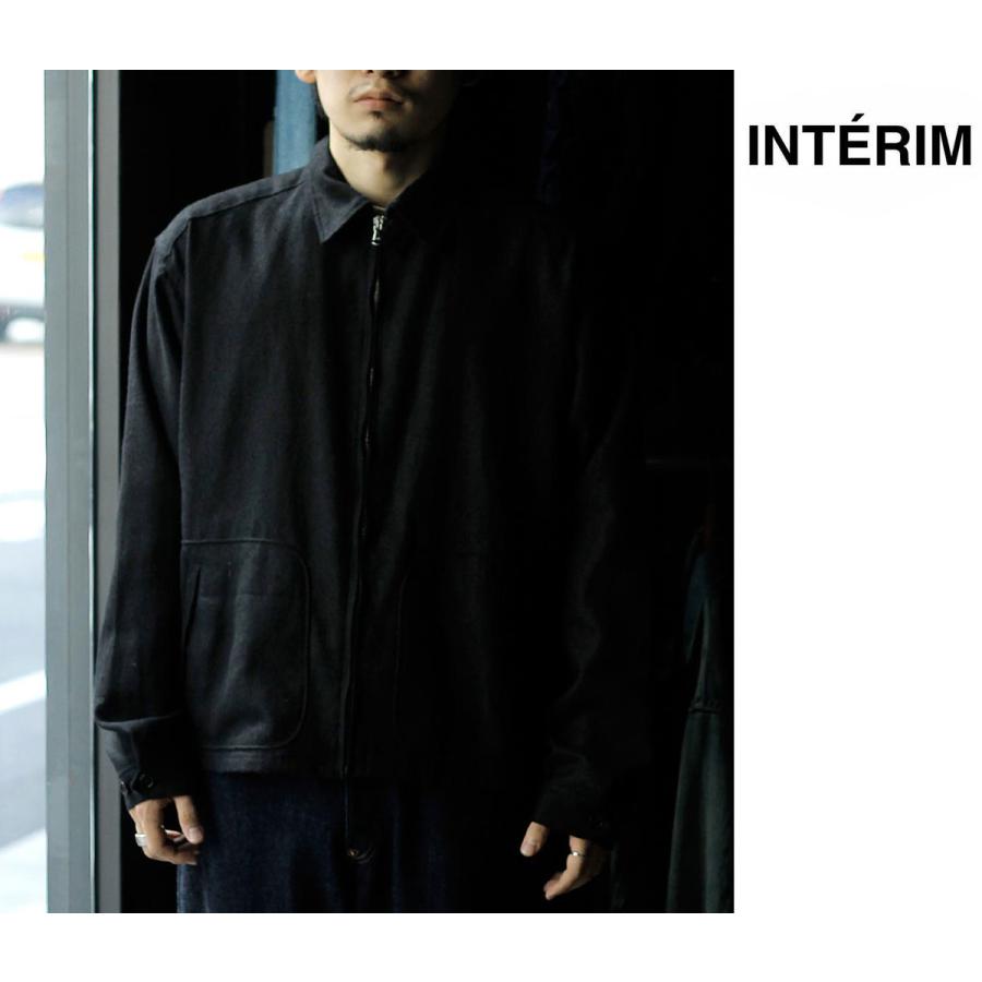インテリム INTERIM シルク リネン HB ドリズラー ジャケット