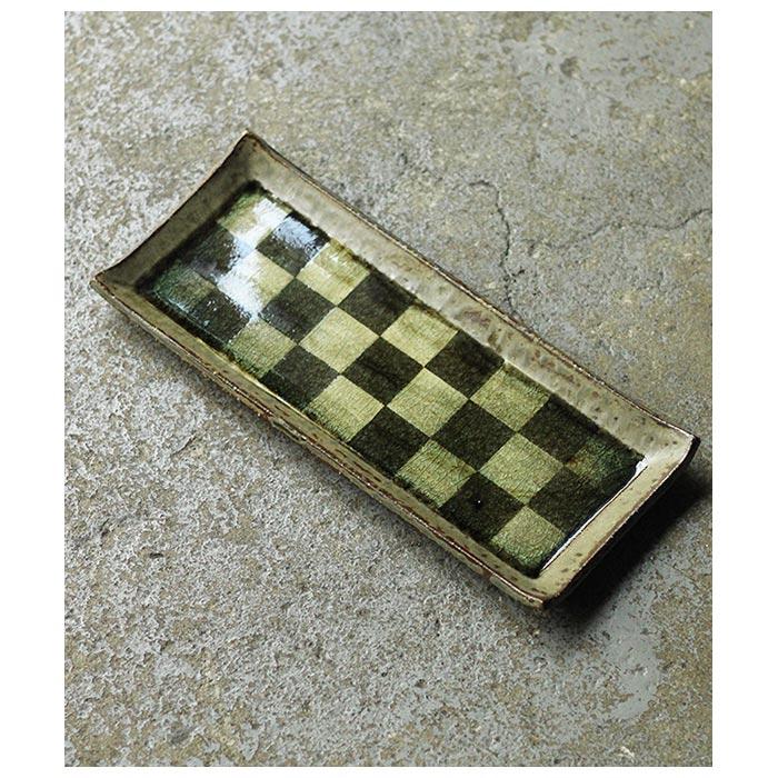 小林哲生 笠間焼 長皿 市松 (KT-15) |  | 01