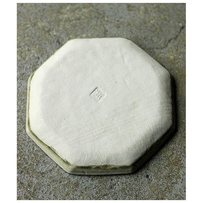 小林哲生 笠間焼 灰釉 八角皿 更紗文様 (KT-1) |  | 03