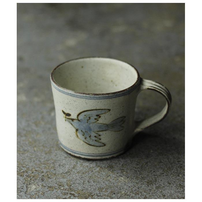 マノメ工房  笠間焼 ブルーバードカップ Blue bird cup (MONOME-10) |  | 01