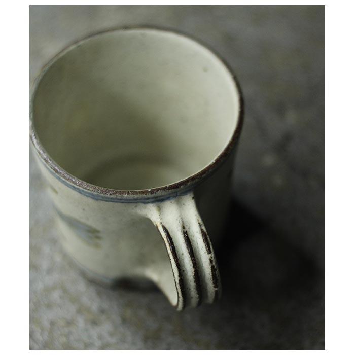 マノメ工房  笠間焼 ブルーバードカップ Blue bird cup (MONOME-10) |  | 03