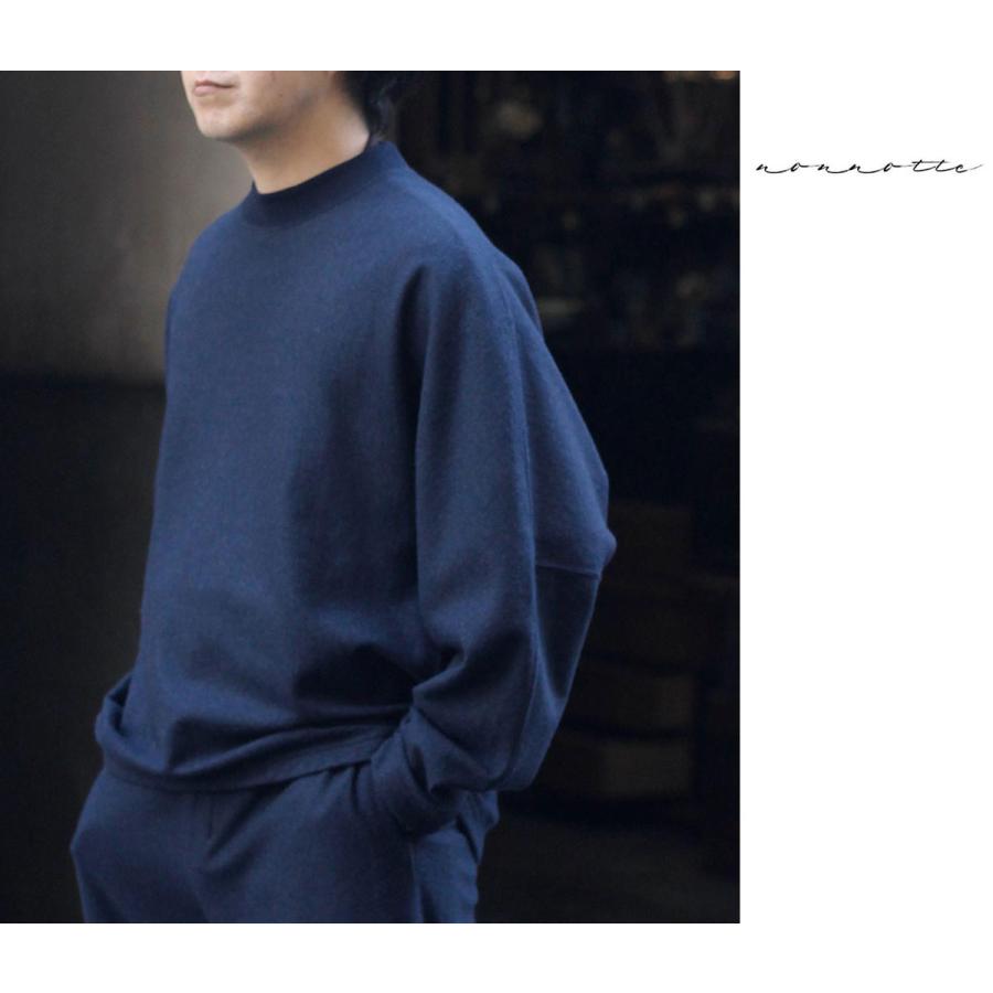 ノノット NONNOTTE スーパー120's ライトメルトン インレイ メルトン