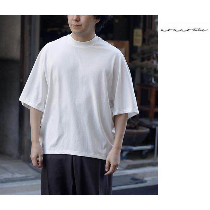 ノノット NONNOTTE ハード ツイスト バランス ジャージー ドレーピング