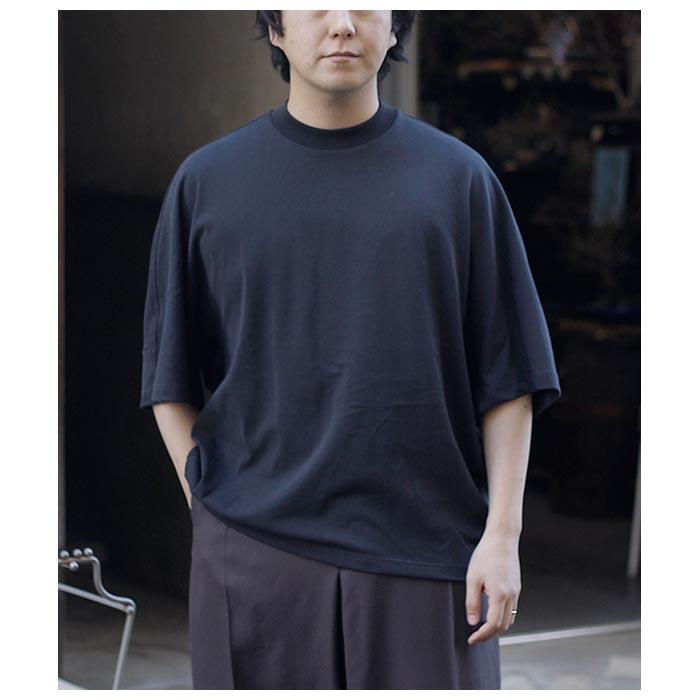 ノノット NONNOTTE ハード ツイスト バランス ジャージー ドレーピング  