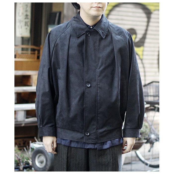 根津洋品店 NEZU YOHINTEN フェイクスウェード スウィングトップ